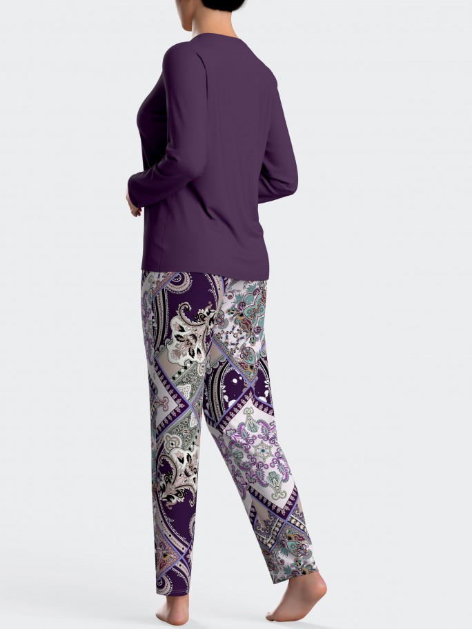 Printed pyjamas oriental