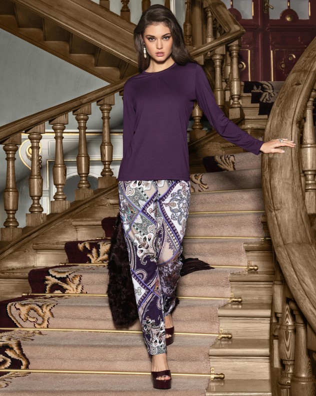 Printed pyjamas oriental