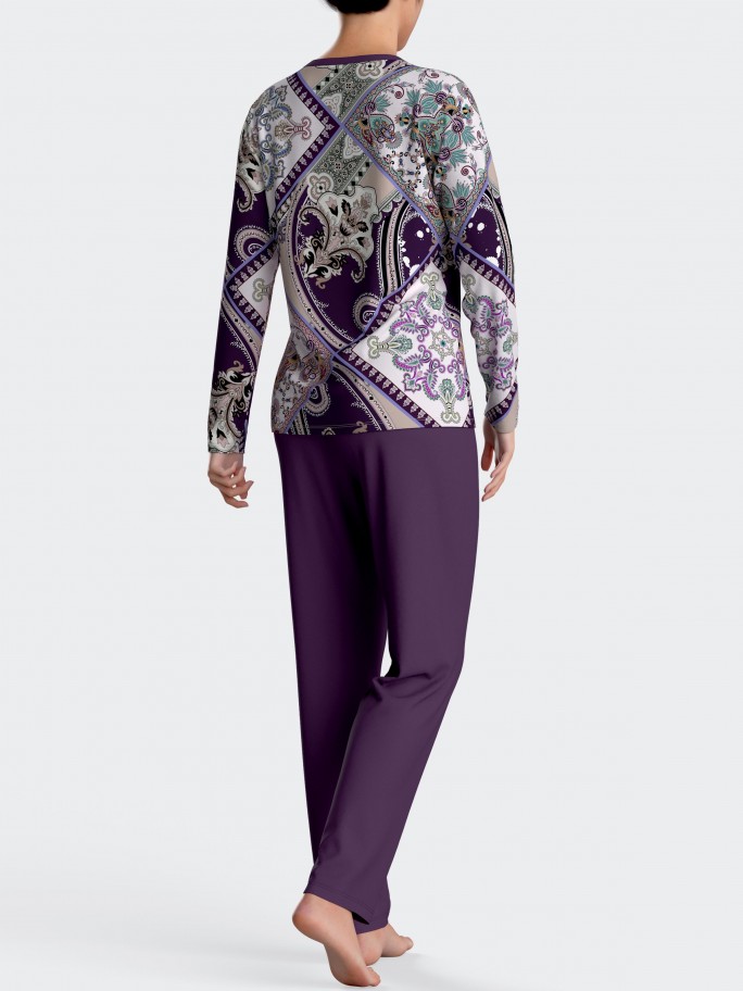 Printed pyjamas oriental