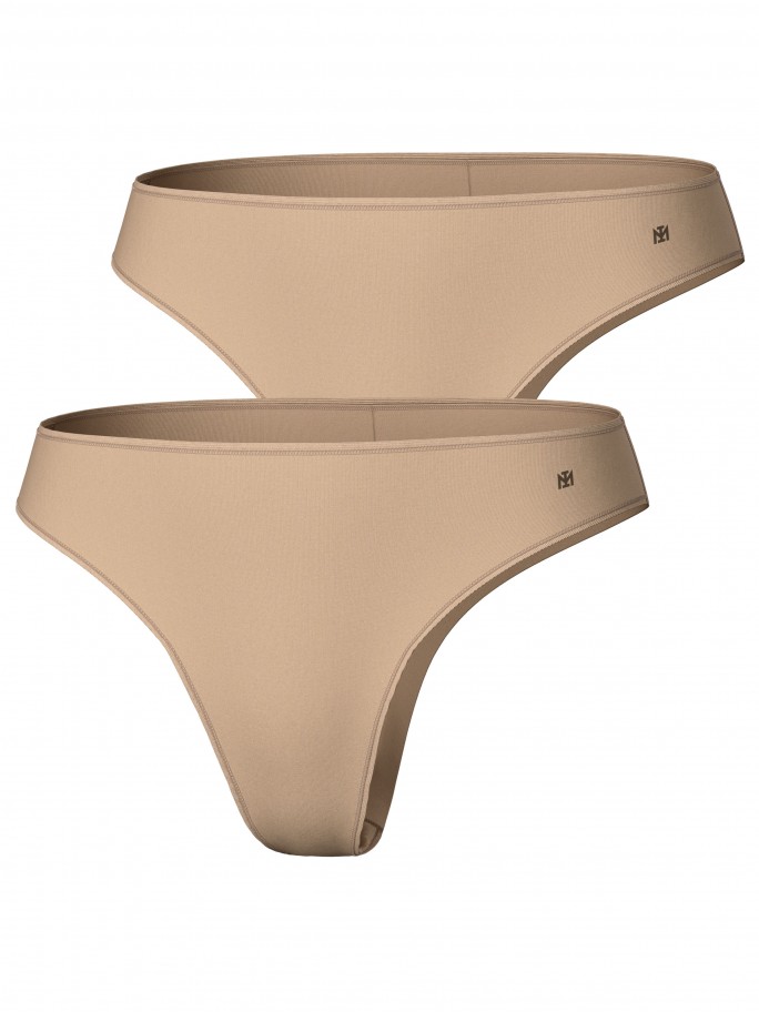 2er-Pack Lyocell-Tangas