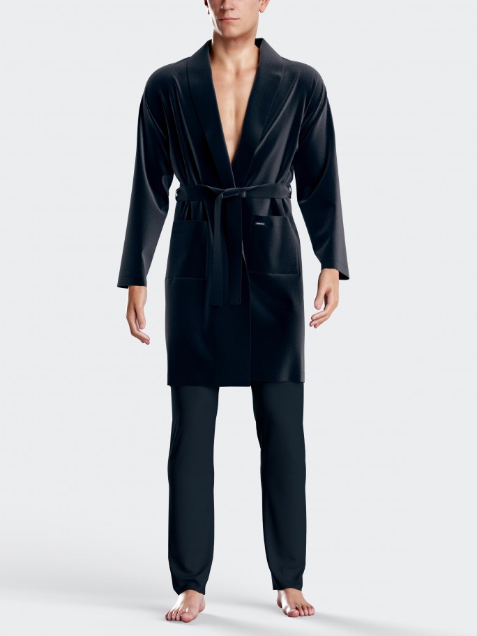 Men's velvet dressing gown