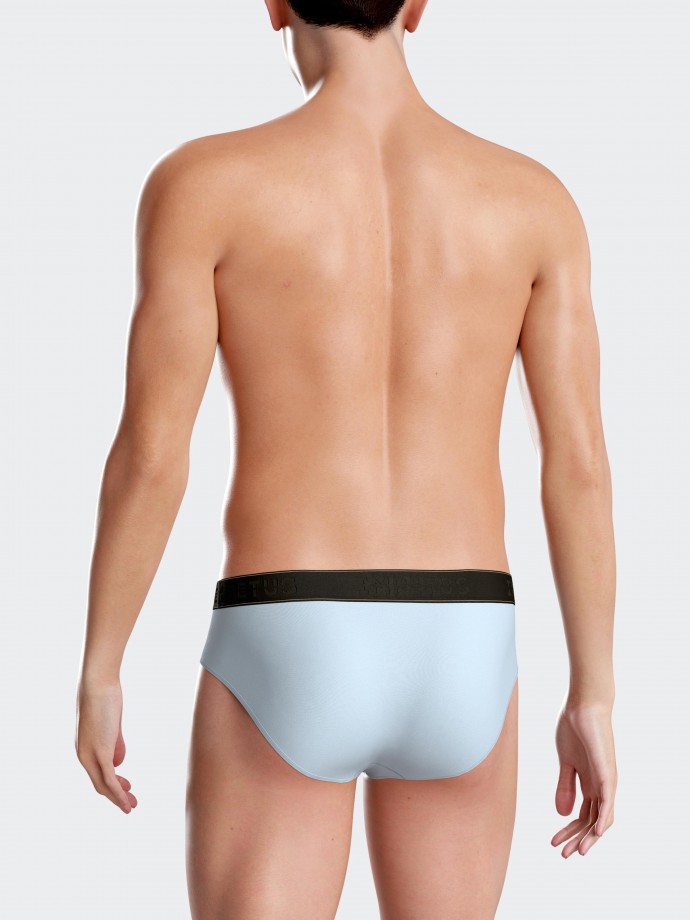 Slip de punto de hombre liso en Algodn Modal