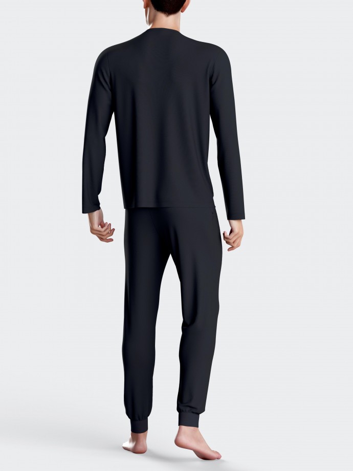 Men's long pyjamas in Lyocell