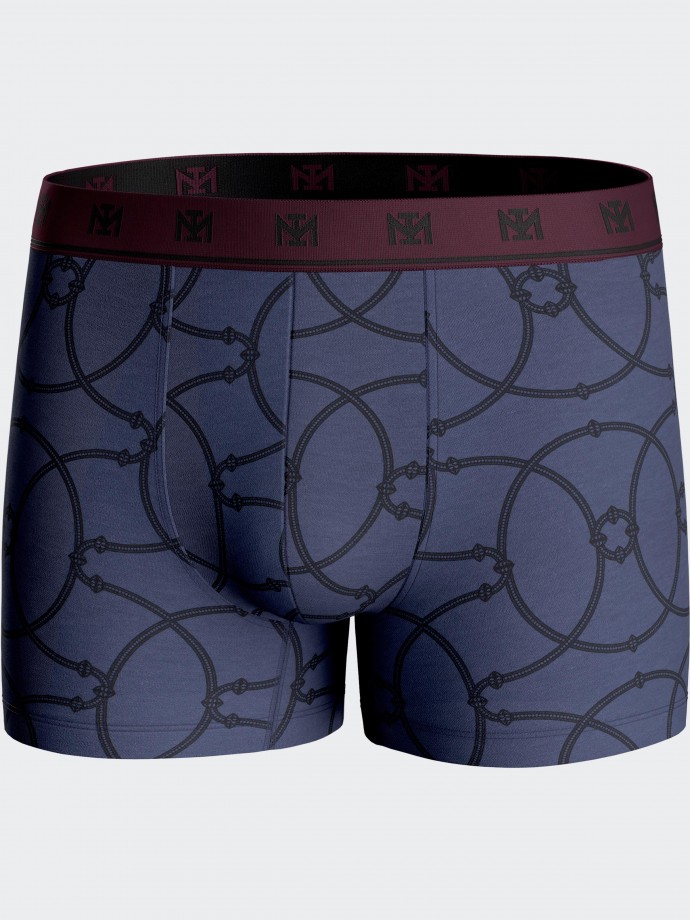 Pack 2 boxers imprims en coton modal