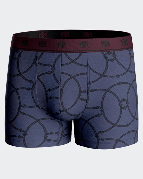 Pack 2 boxers imprims en coton modal
