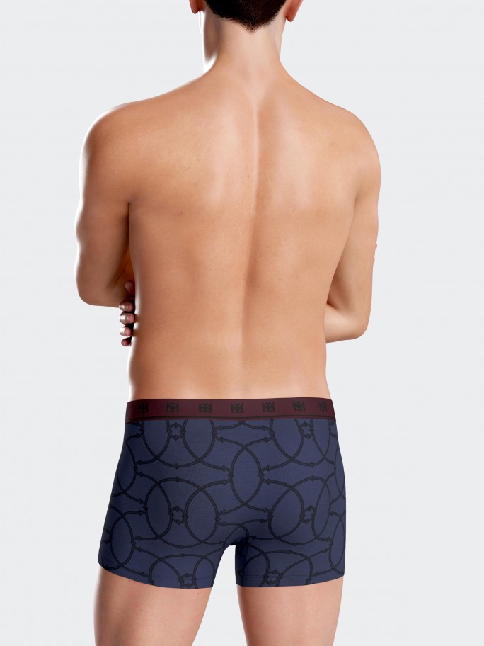 Pack of 2 printed men's boxer in Cotton Modal