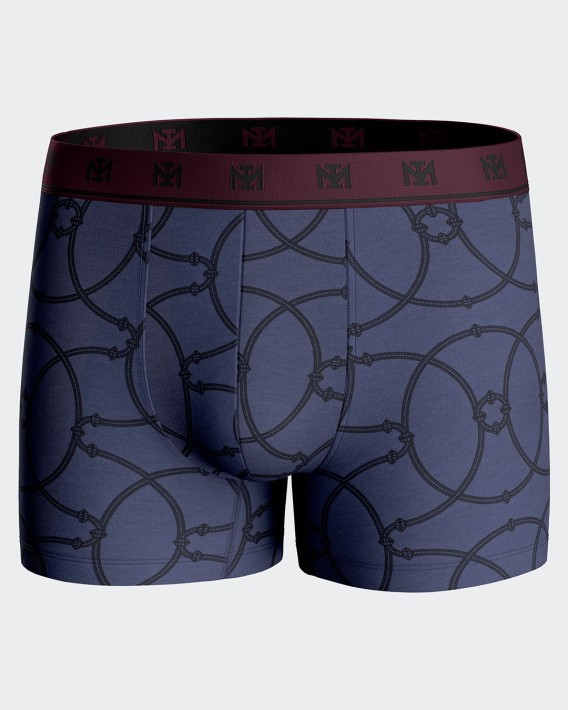 Printed men's boxer in Cotton Modal
