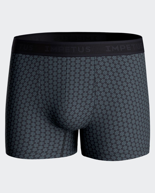 Boxer de punto de hombre estampado en Algodón