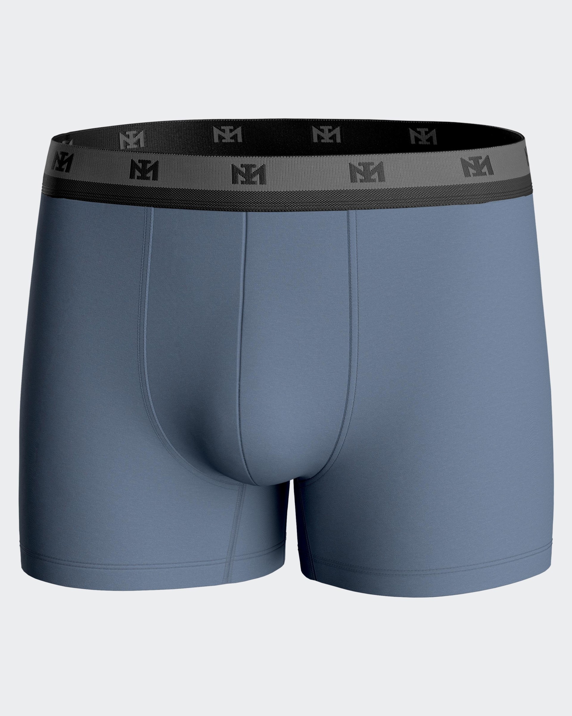Pack of 2 plain boxers in Lyocell