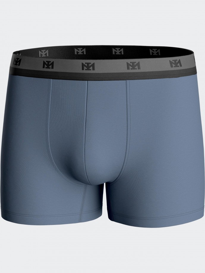 Pack 2 boxers de homem lisos em Lyocell