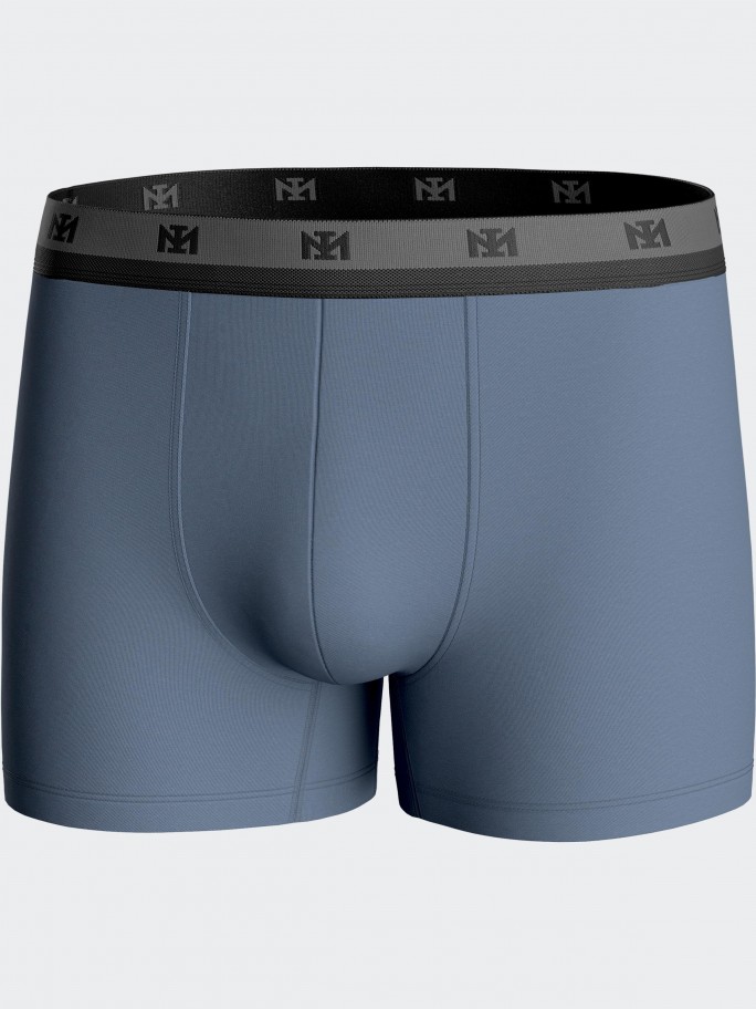 Pack 2 boxers de homem lisos em Lyocell