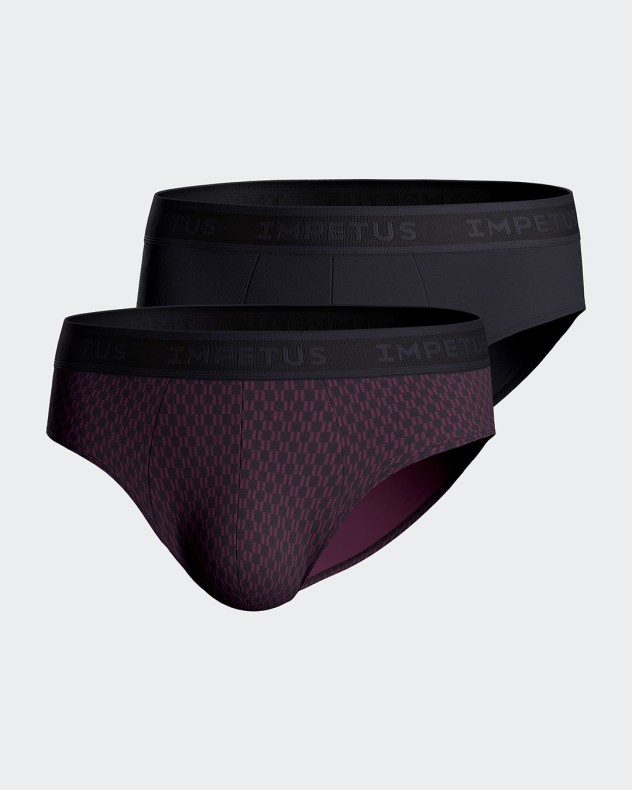Pack 2 slips de homem em Algodão
