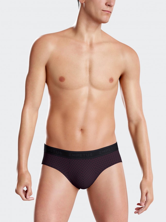 Pack of 2 plain briefs in Cotton