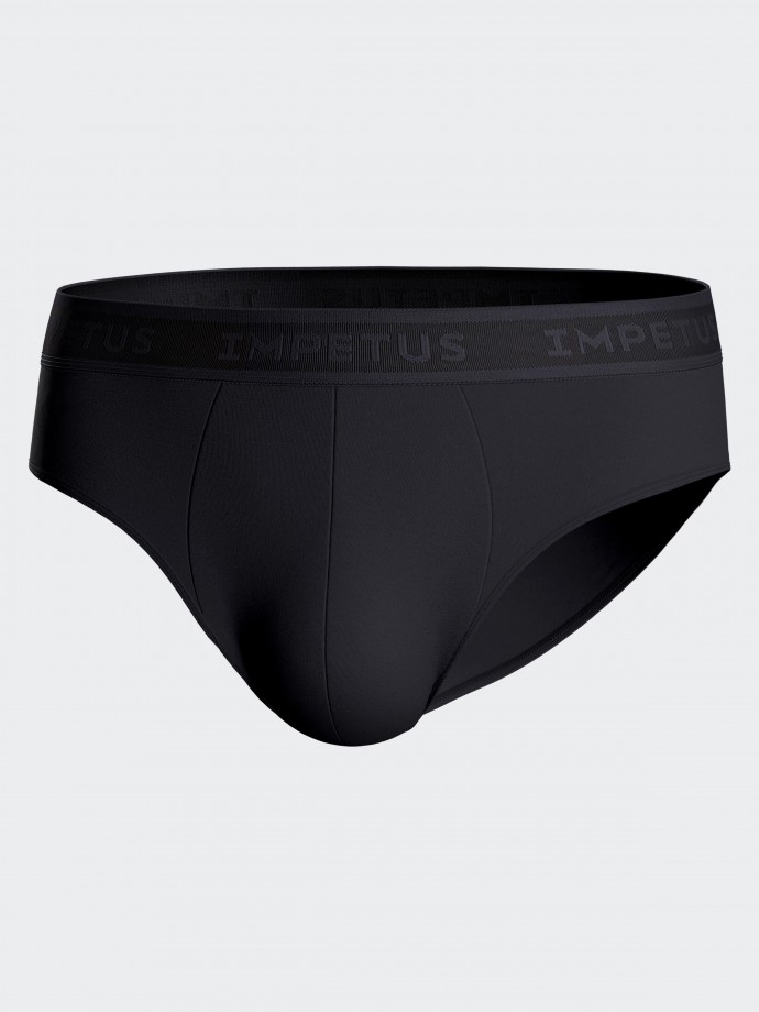 Pack of 2 plain briefs in Cotton