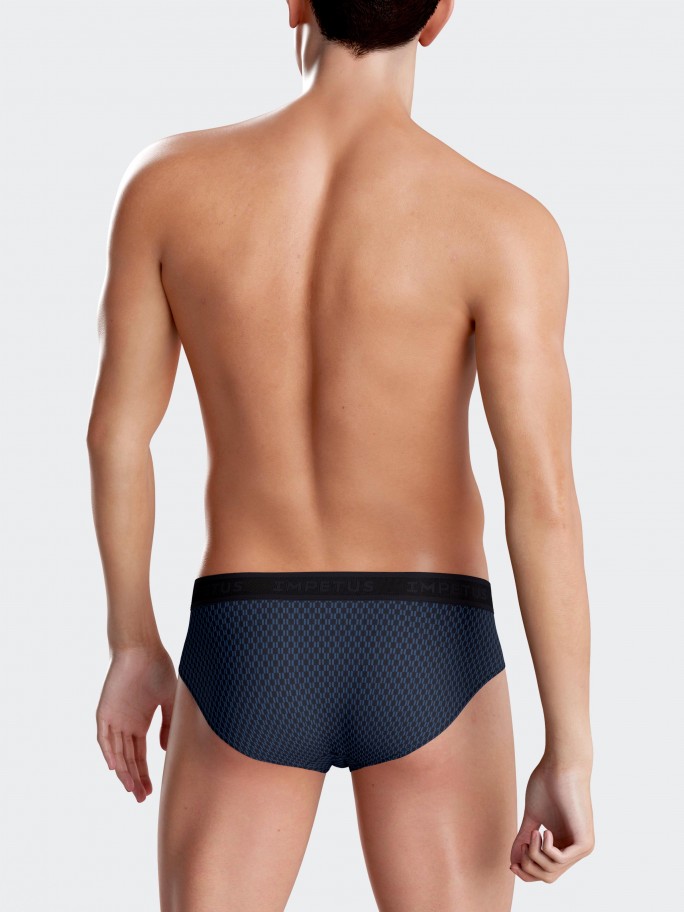 Pack of 2 plain briefs in Cotton