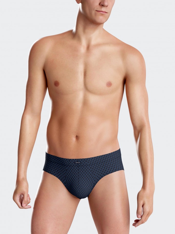 Pack of 2 plain briefs in Cotton