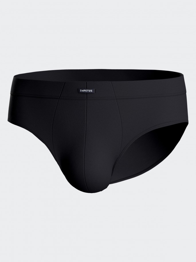 Pack of 2 plain briefs in Cotton