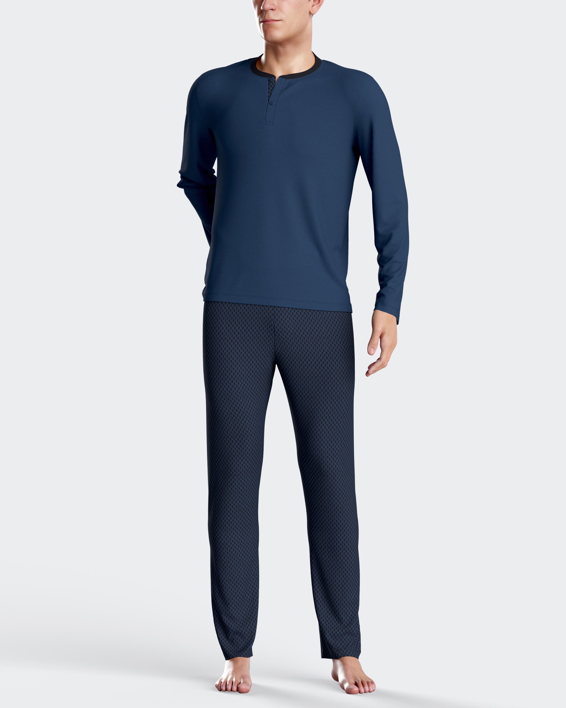 Pyjama imprimé en Coton