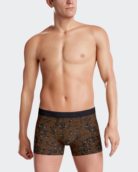 Boxer imprim en coton modal