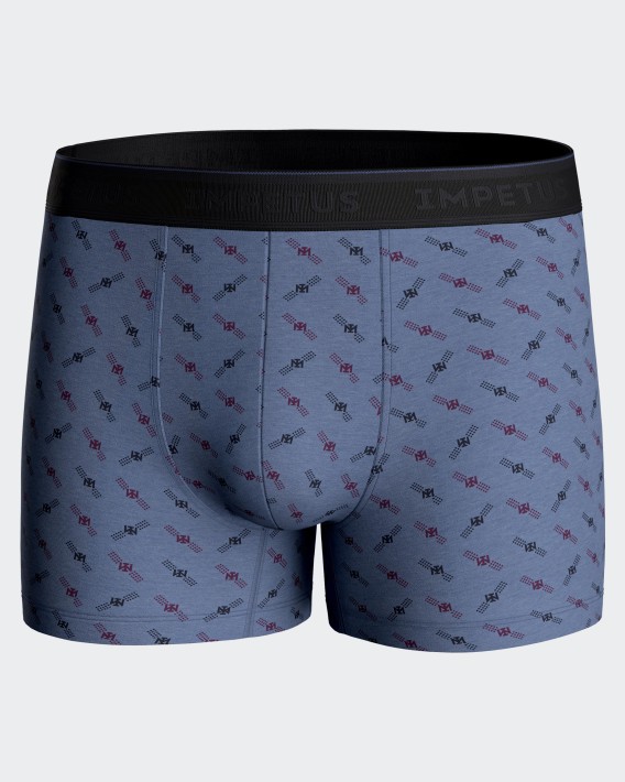 Pack of 2 plain boxers in Cotton Modal