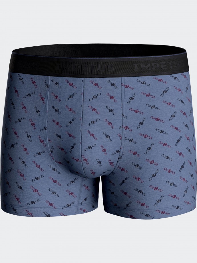 Pack of 2 plain boxers in Cotton Modal