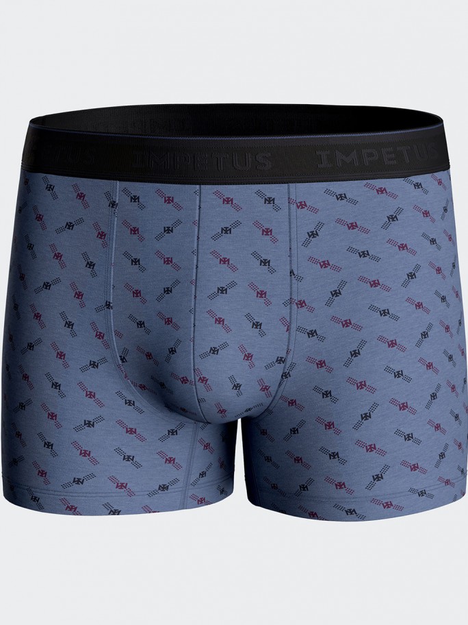 Printed Boxer in Cotton Modal