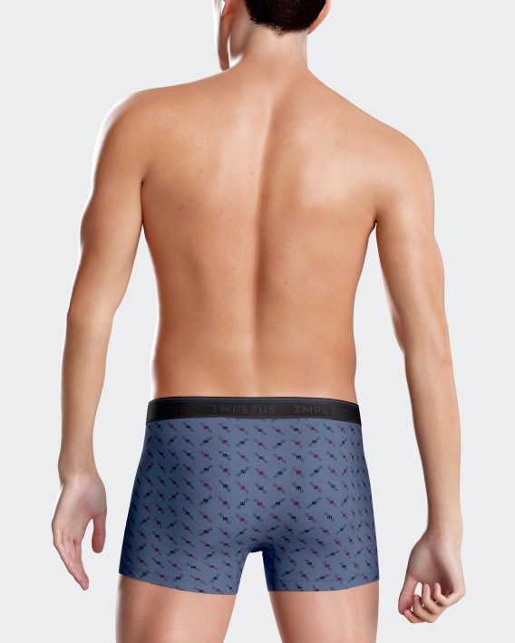 Boxer imprim en coton modal
