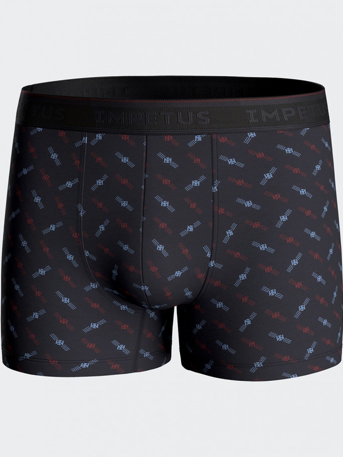 Printed Boxer in Cotton Modal