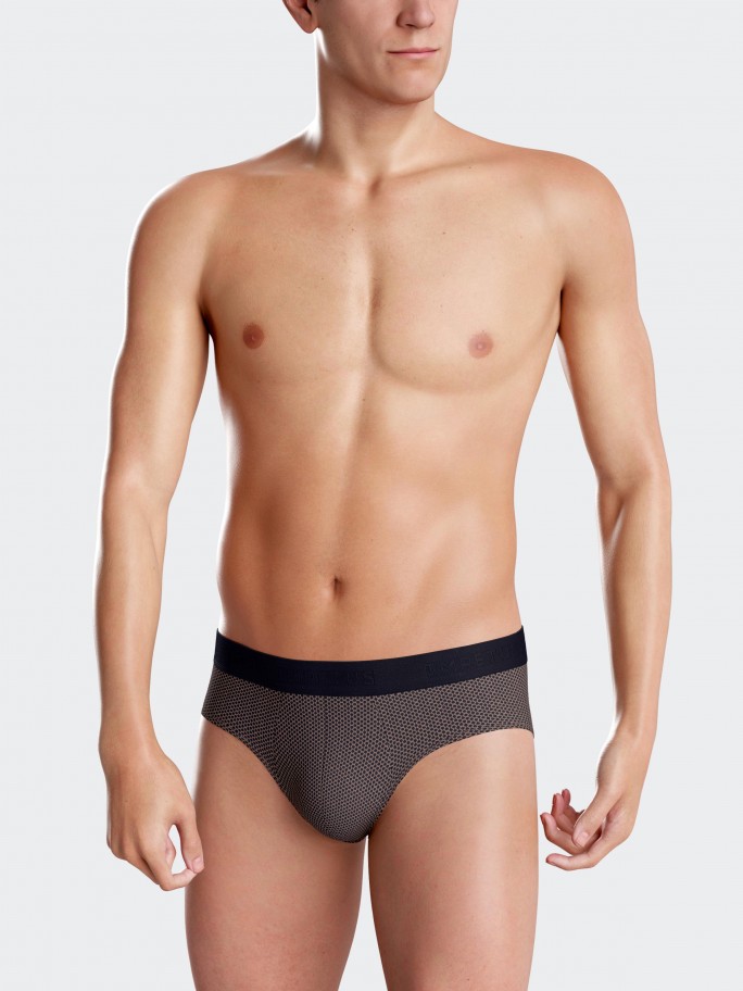 Packung mit 2 Herren-slips aus Baumwolle