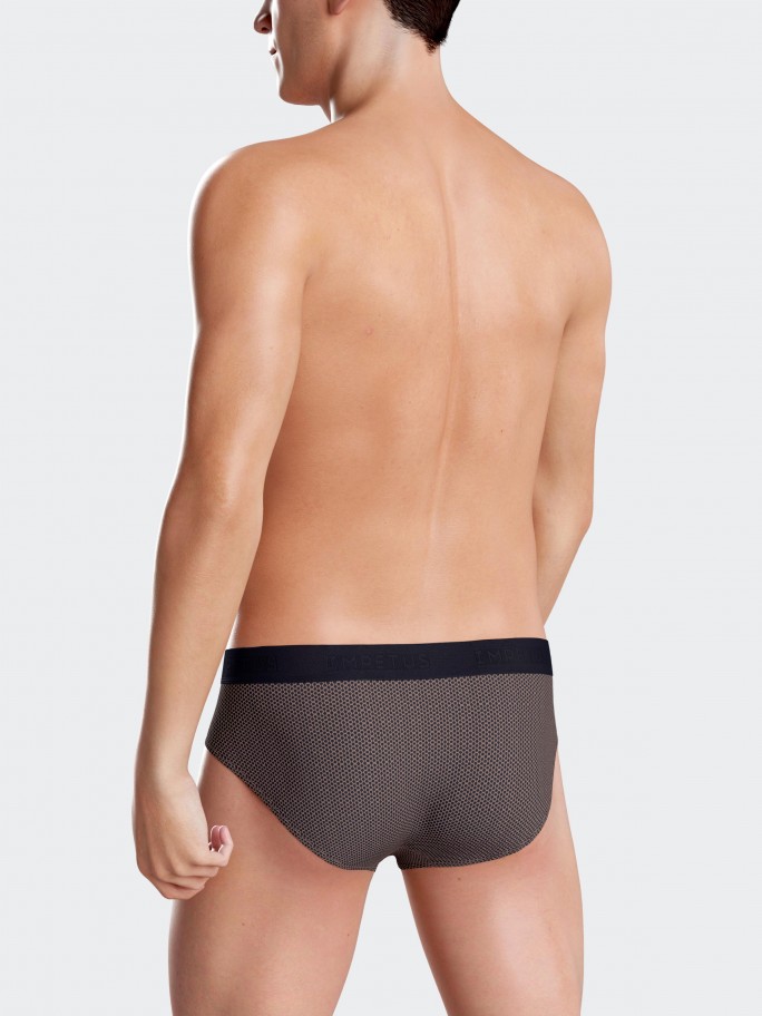 Packung mit 2 Herren-slips aus Baumwolle