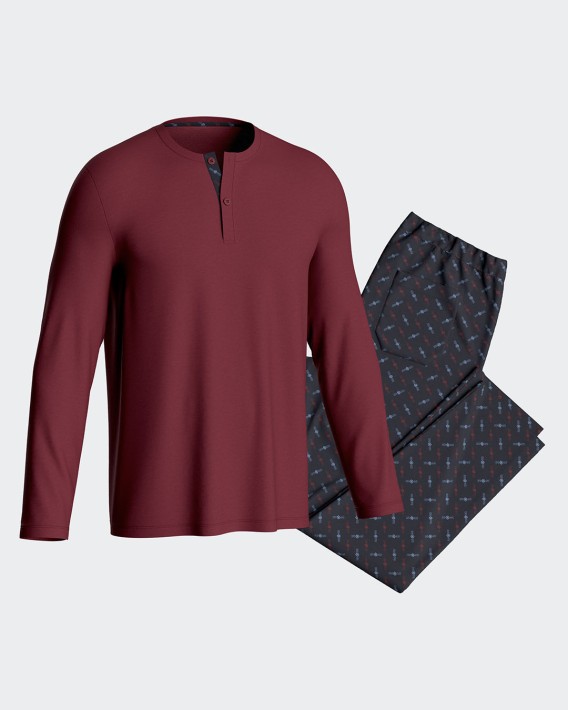 Pijama de homem estampado em Algodo Modal