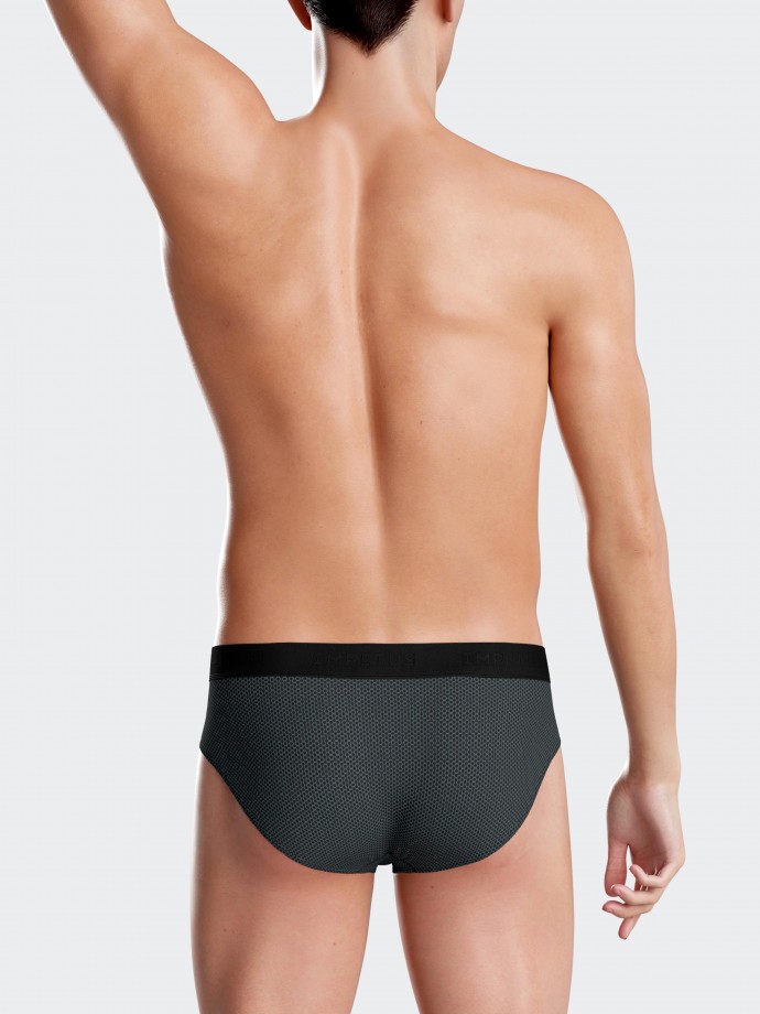 Pack of 2 plain briefs in Cotton