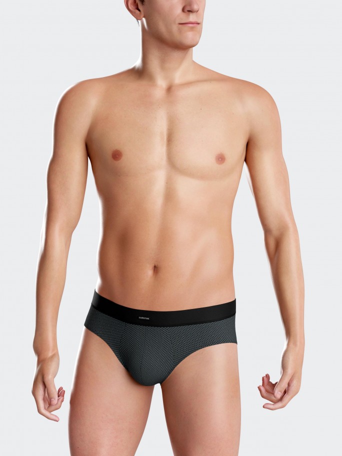 Pack of 2 plain boxers in Cotton