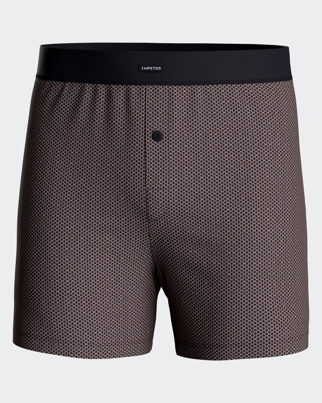 Men's boxershort with button in Cotton