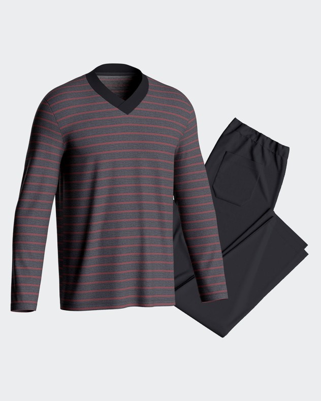 Striped pyjamas in Cotton