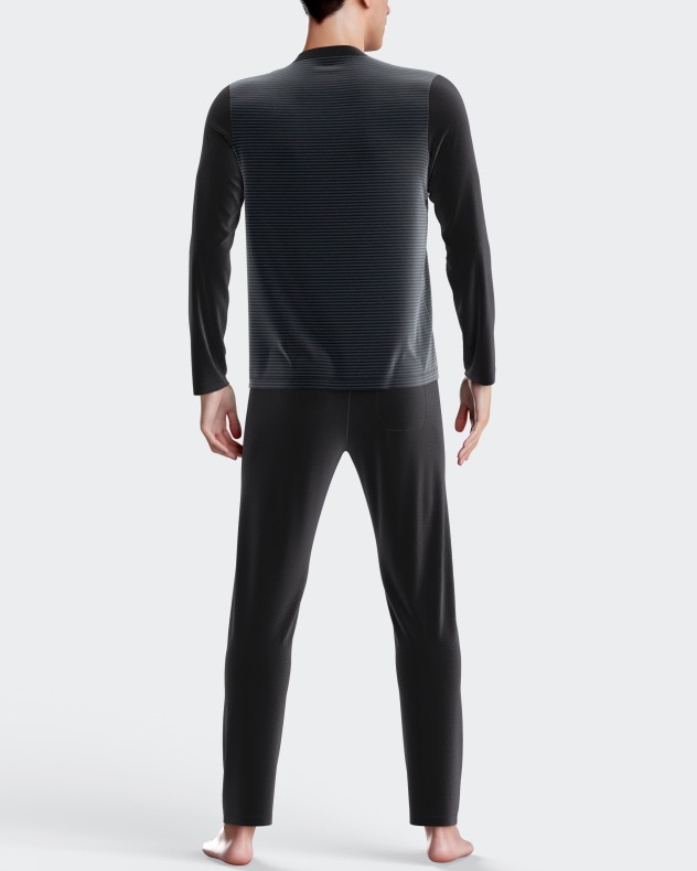 Men's pyjamas in thermal velvet