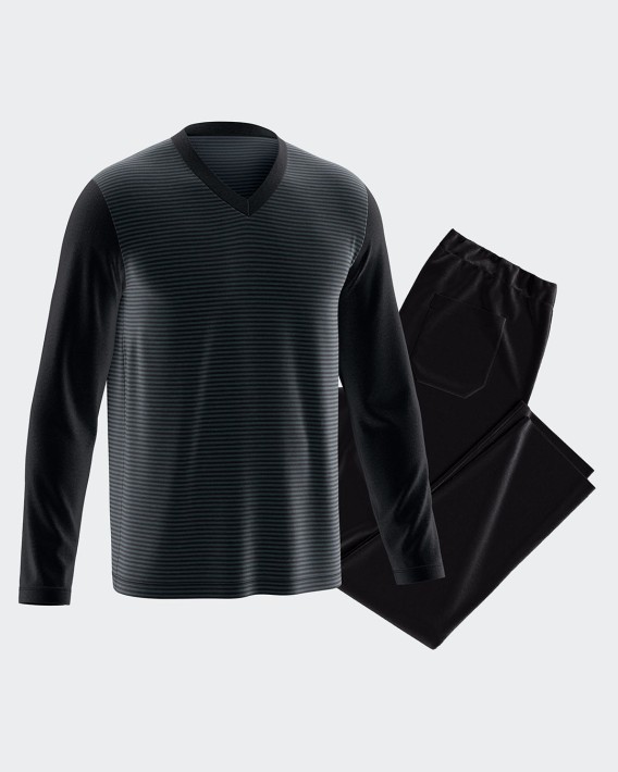 Pijama de hombre en Terciopelo trmico