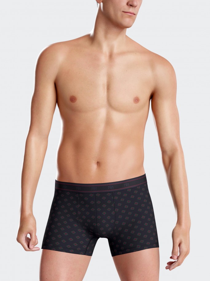 Pack of 2 men's boxer in Cotton Modal