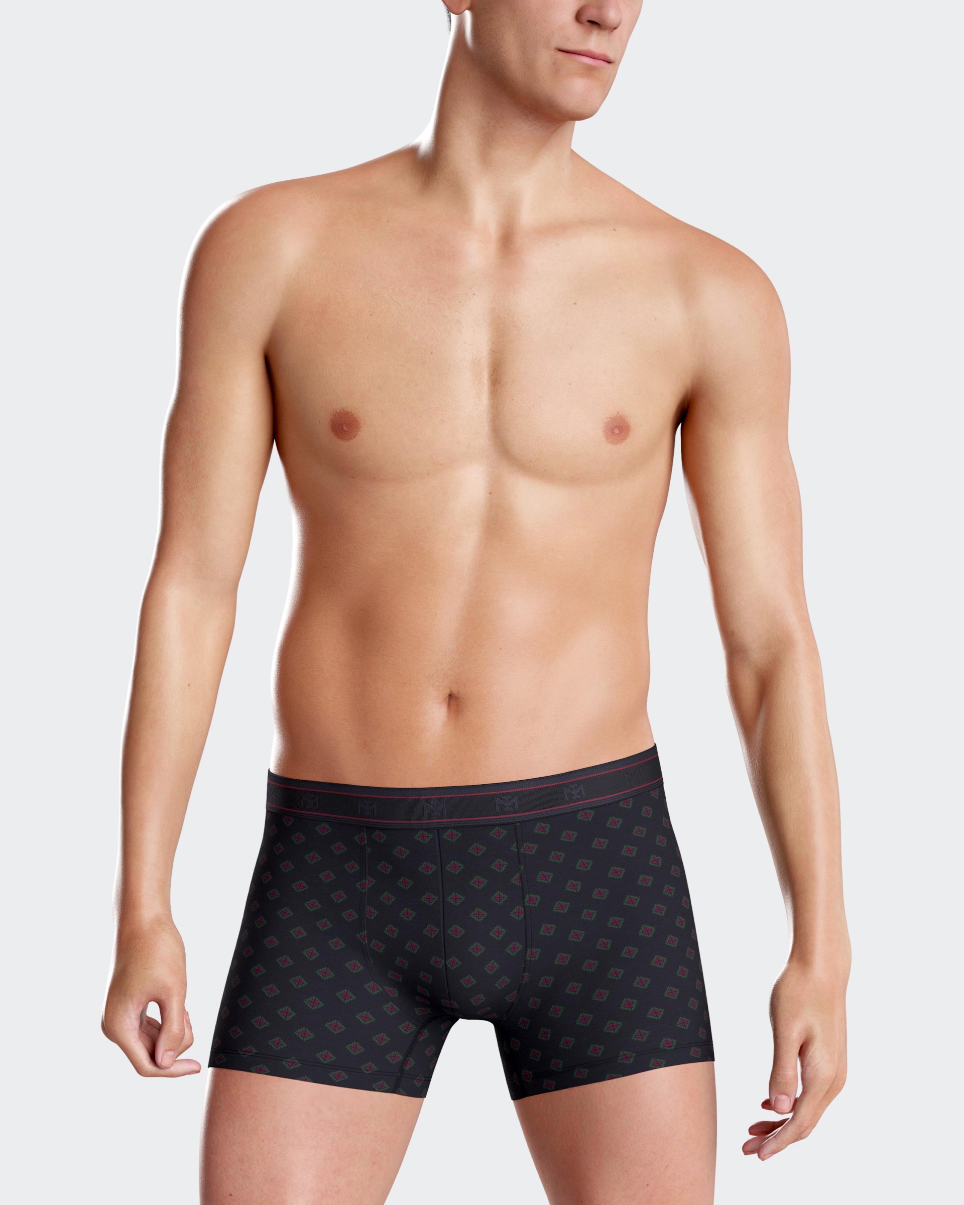 Pack 2 boxers de homem algodão modal