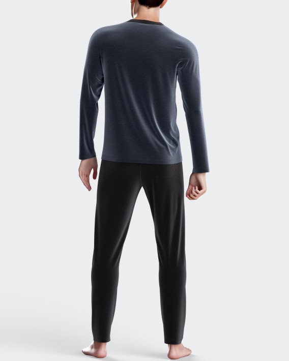 Pijama de homem com textura em Veludo trmico