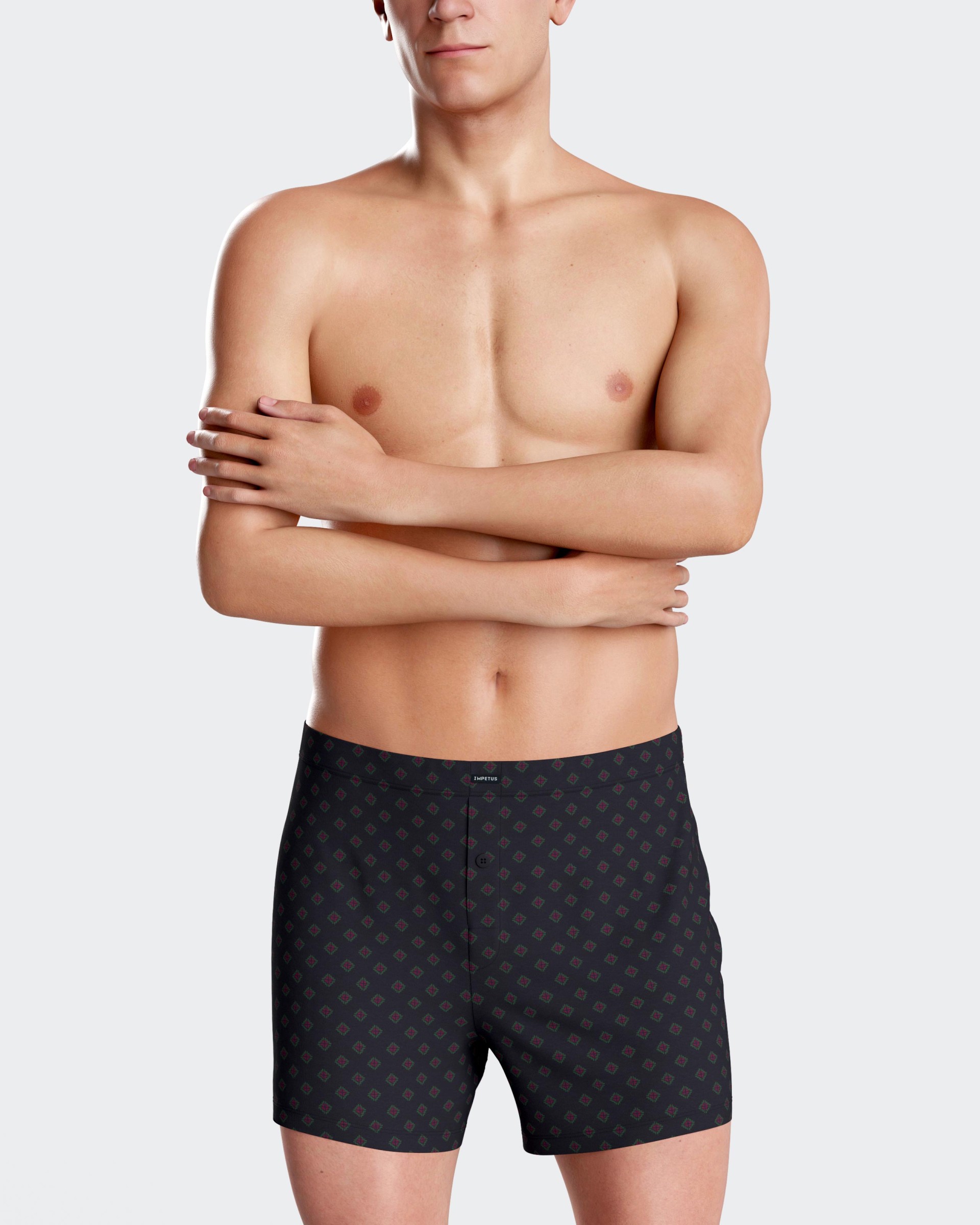 Herren-Boxershorts aus Baumwolle Modal