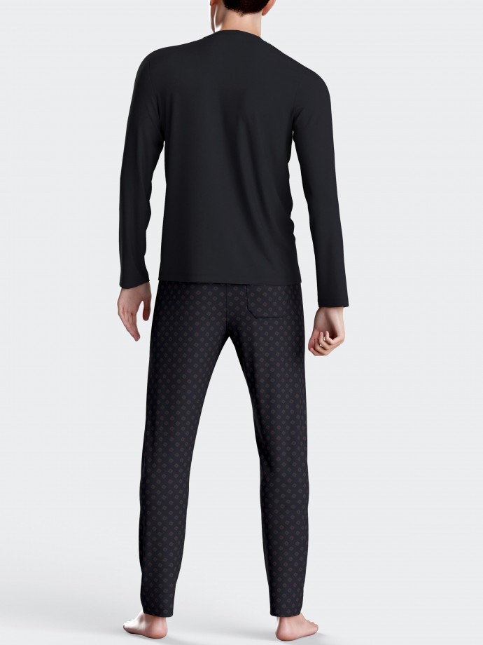 Printed men's pyjamas in Cotton Modal