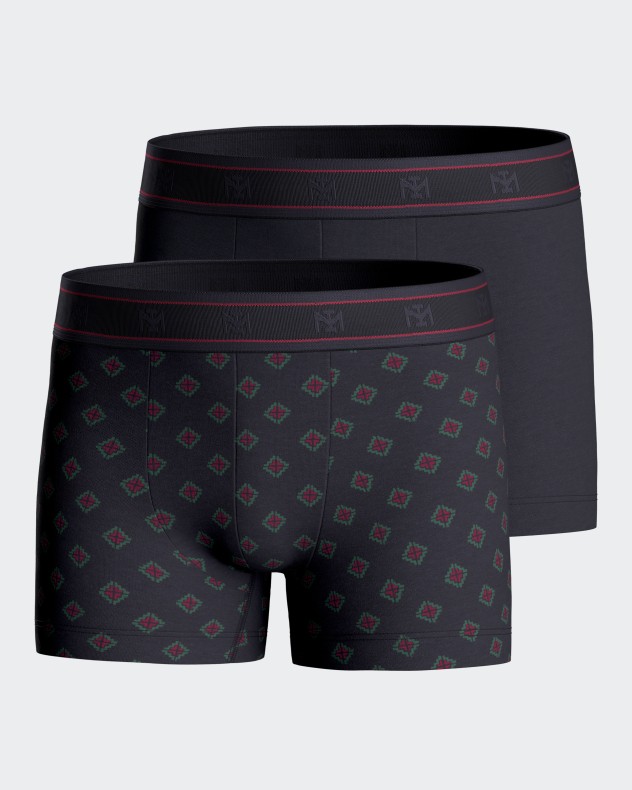 2 Pack boys' coton modal boxers