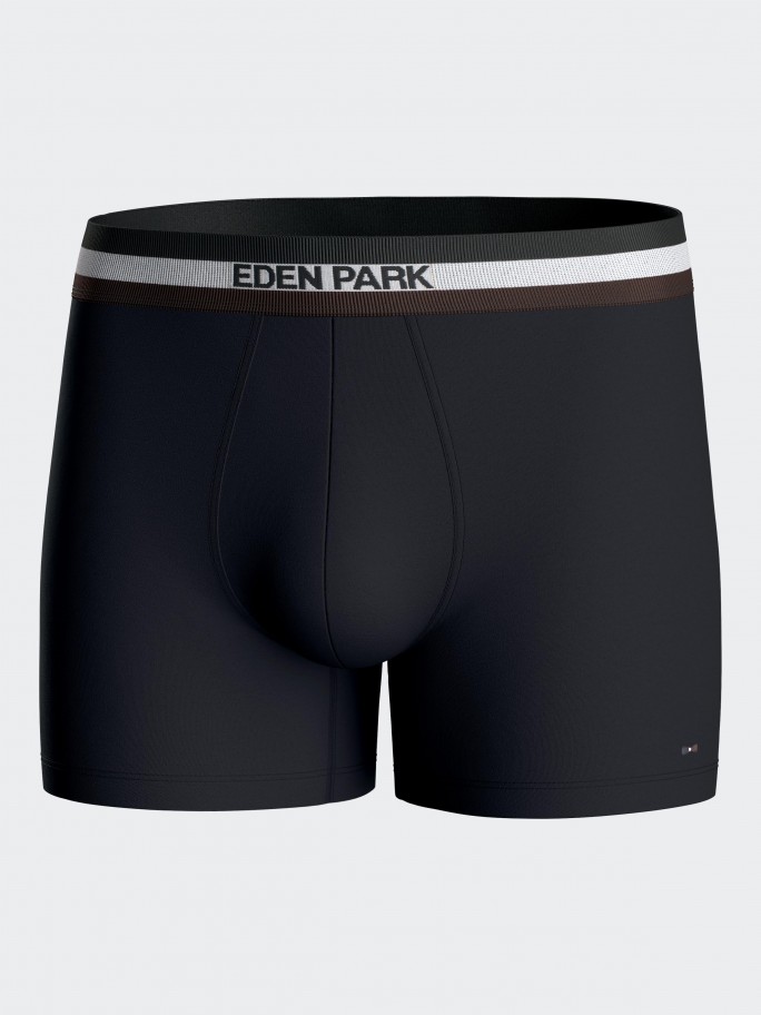 Pack de 2 Boxers unis Eden Park