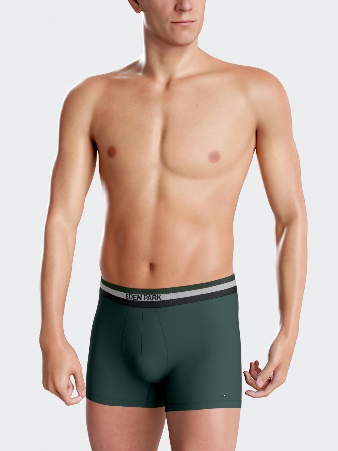 Pack of 2 Eden Park plain boxers