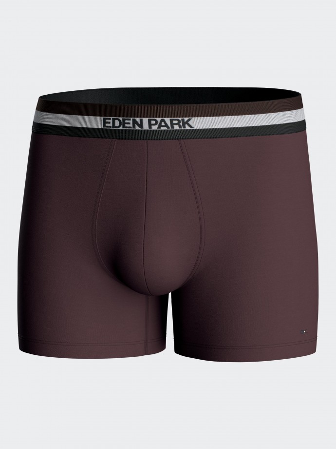 Pack de 2 Boxers unis Eden Park