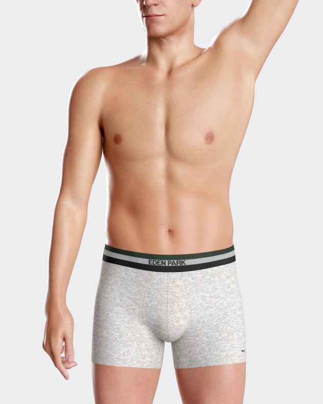 Pack de 2 Boxers unis Eden Park