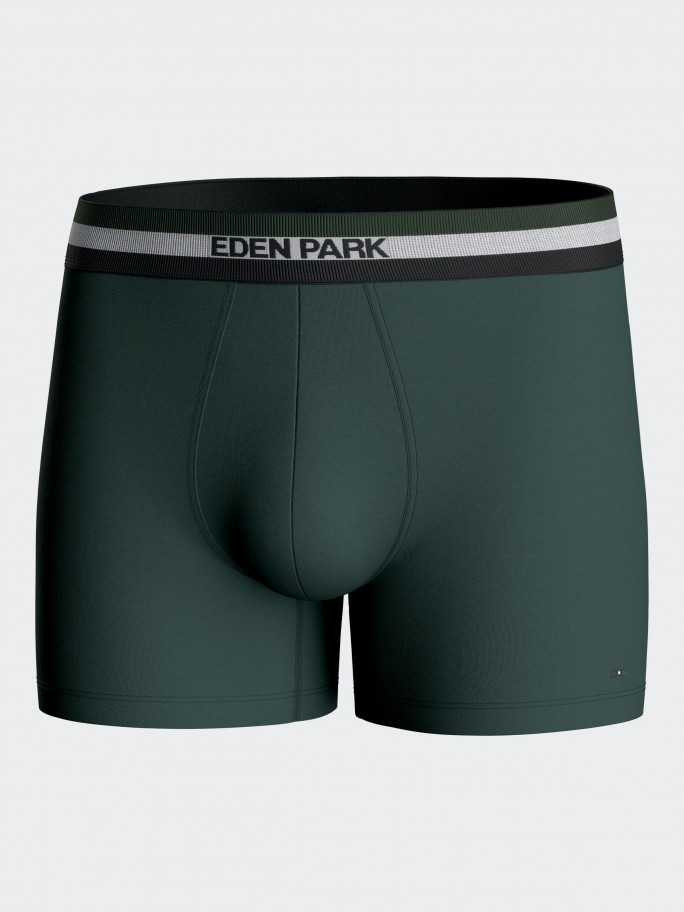 Pack 2 Boxers lisos Eden Park