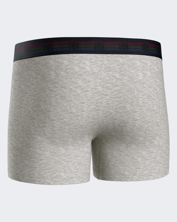 Pack 2 plain man's boxers in cotton