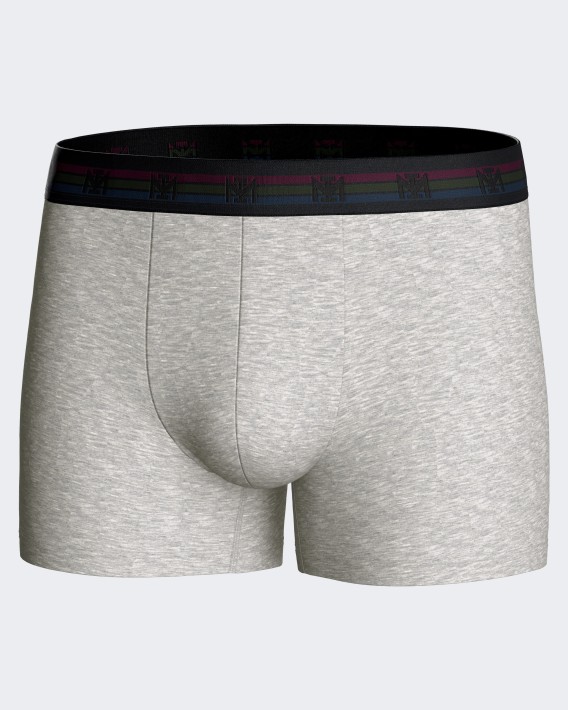 Pack 2 plain man's boxers in cotton